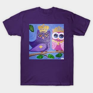 Prince and Princess Owls T-Shirt